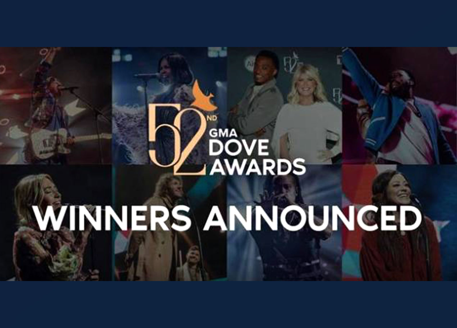 Check out the Winners at the 52nd Annual GMA Dove Awards